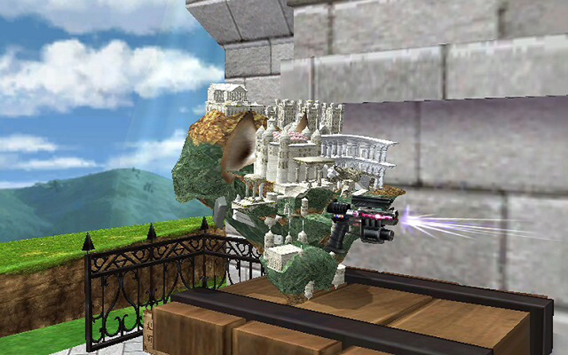 Illustration for article titled Someone Made Hyrule Temple Playable In Smash Bros.
